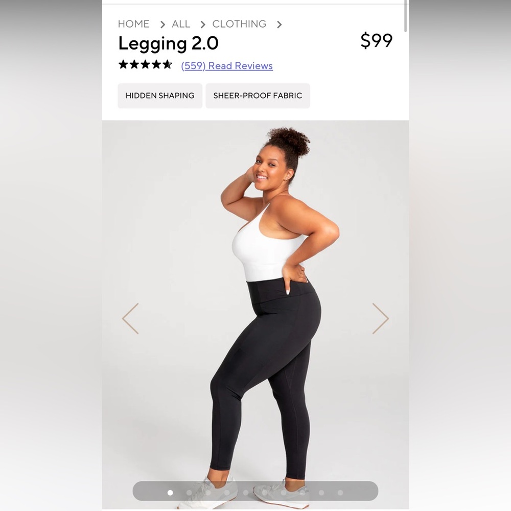 NWT Honeylove legging 2.0 jetblack XL